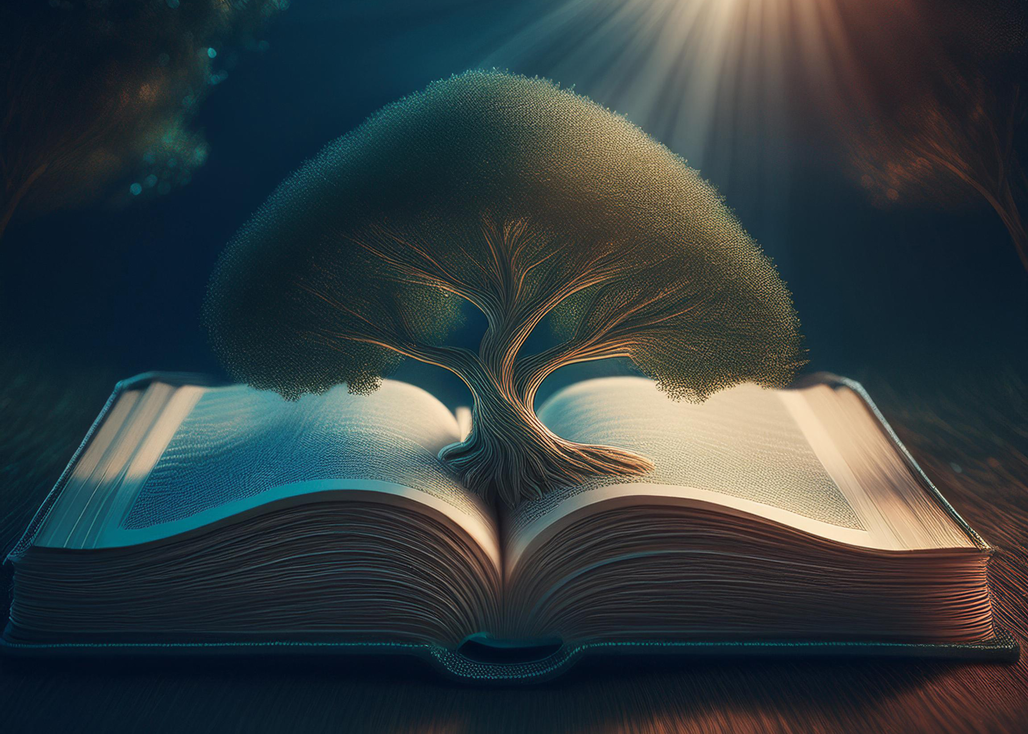 Tree growing out of the Word of God