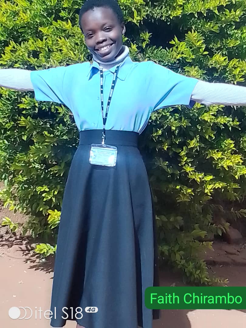 Faith Chirambo – Middle daughter of Jimmy Chirambo