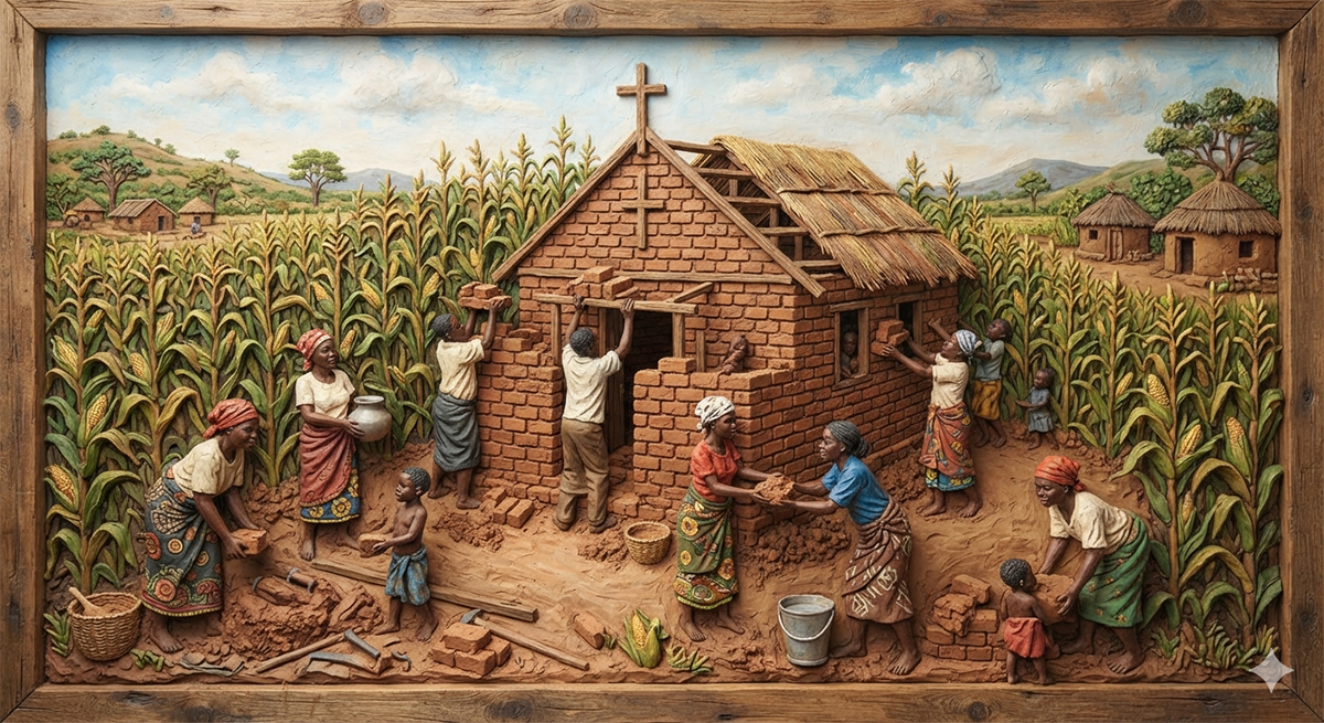 Building their Church with a Maize Field, Together!