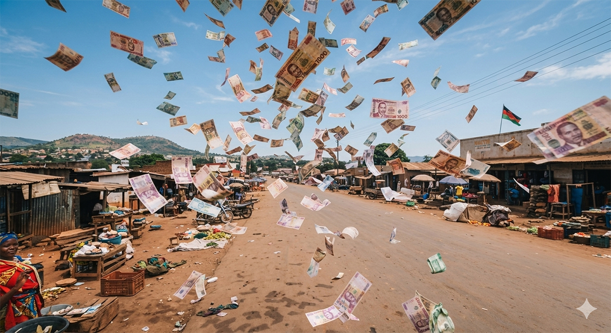 Money DOES NOT come from Heaven!