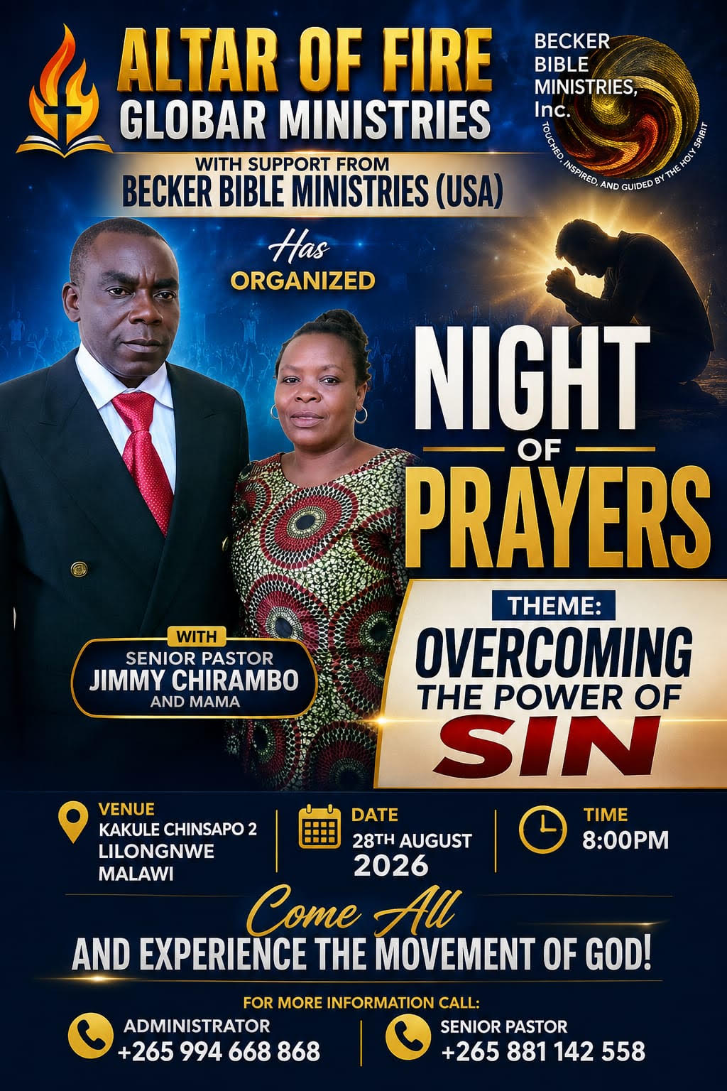 Overnight Prayer in Malawi!
